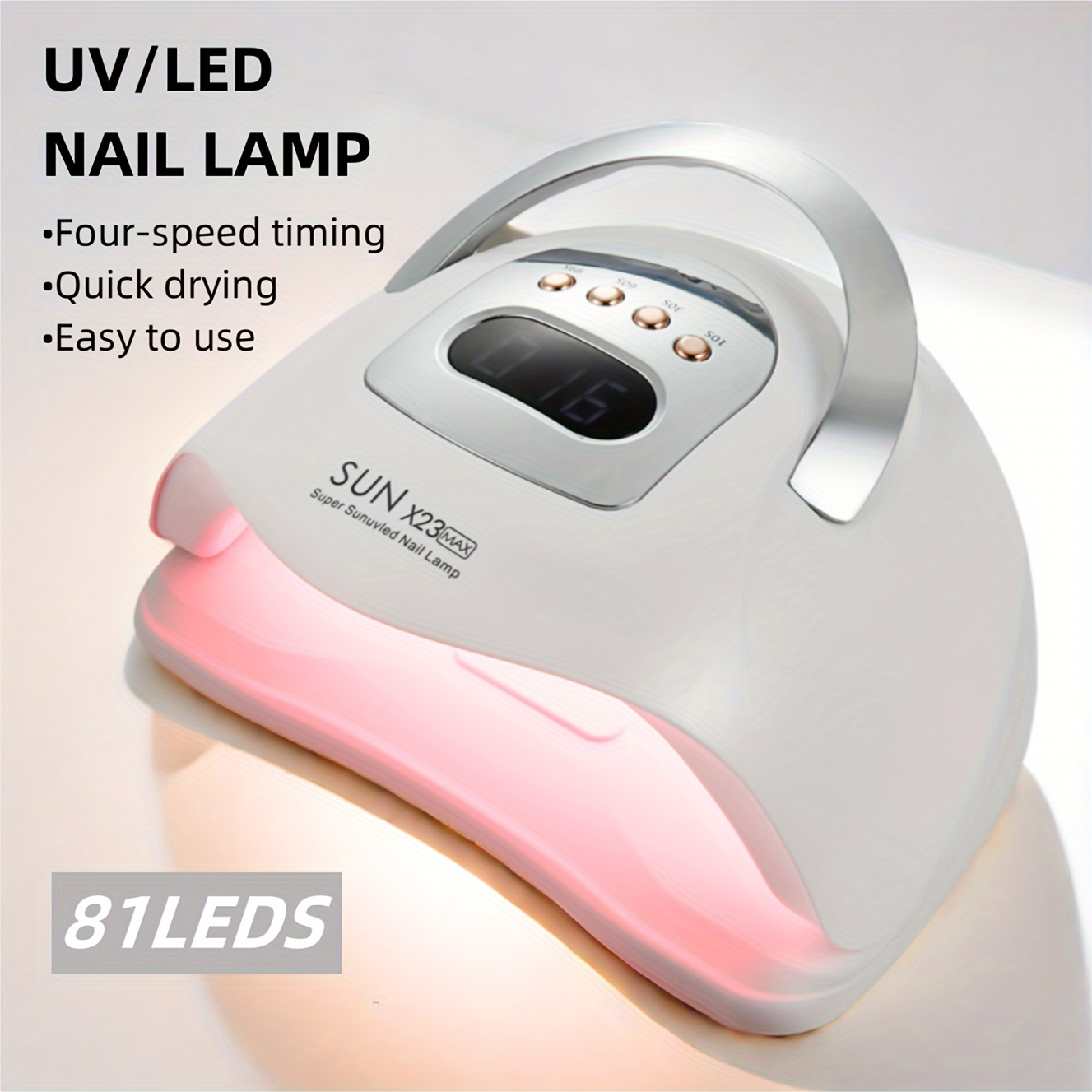 

81leds Dryer Touch Led For Curing All Gel Polish Drying Eu