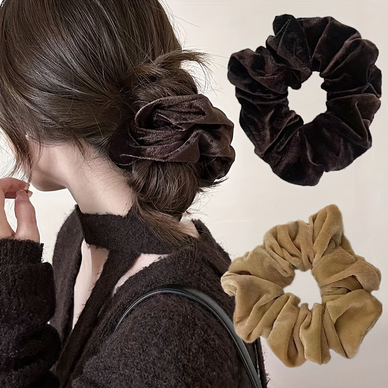

4pcs Set Scrunchies - , & For Women And - For Fall/