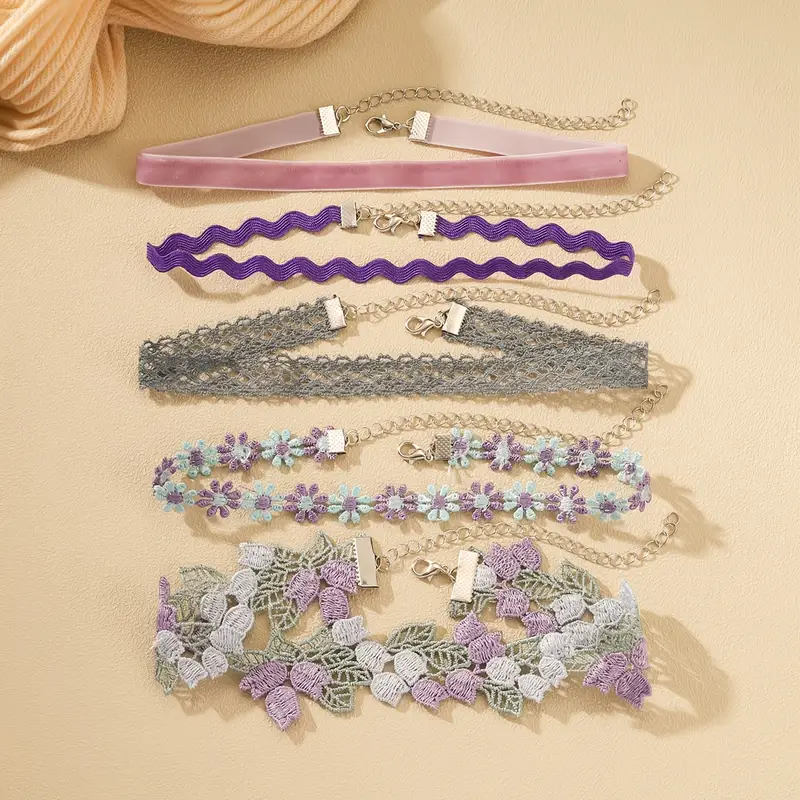 Lobster Clasp Boho Seed Beaded Choker Necklaces Set In Ball Chain For Women And Girls Unique Hawaiian Turquoise Beach Design - Foto 9