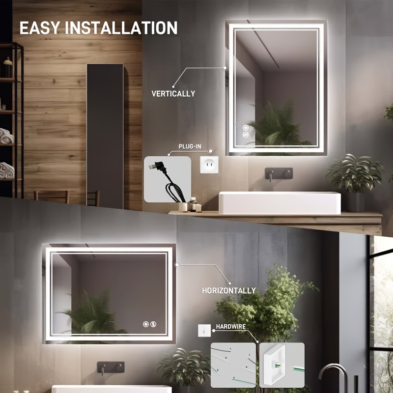 Professional LED Mirror Installation