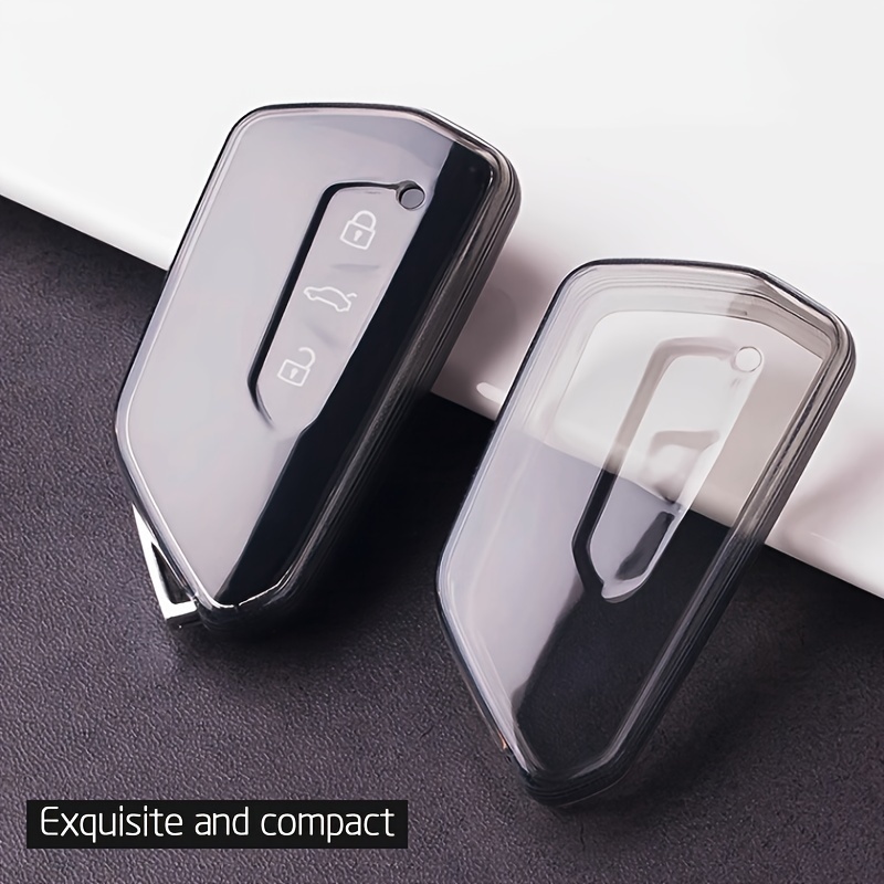 Cover Telecomando Per Chiave VW Golf 8, ID.3, ID.4, Seat Leon, Skoda Octavia - Silicone Antiurto - Foto 3