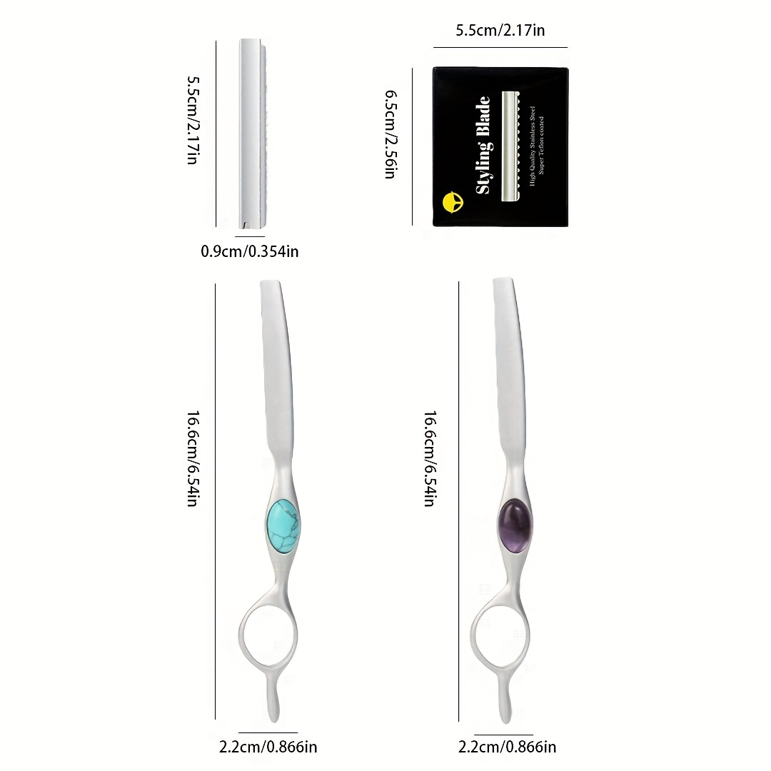 Hair Razors for Thinning and Styling, Feather Razors Kit