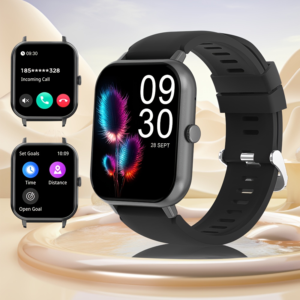 Image of Gwenland Pro Smartwatch - 1.83" Screen, Ip68 | Fitness Monitor With Call & Text, 100+ Exercise , Pedometer, Distance - Compatible For & Phone