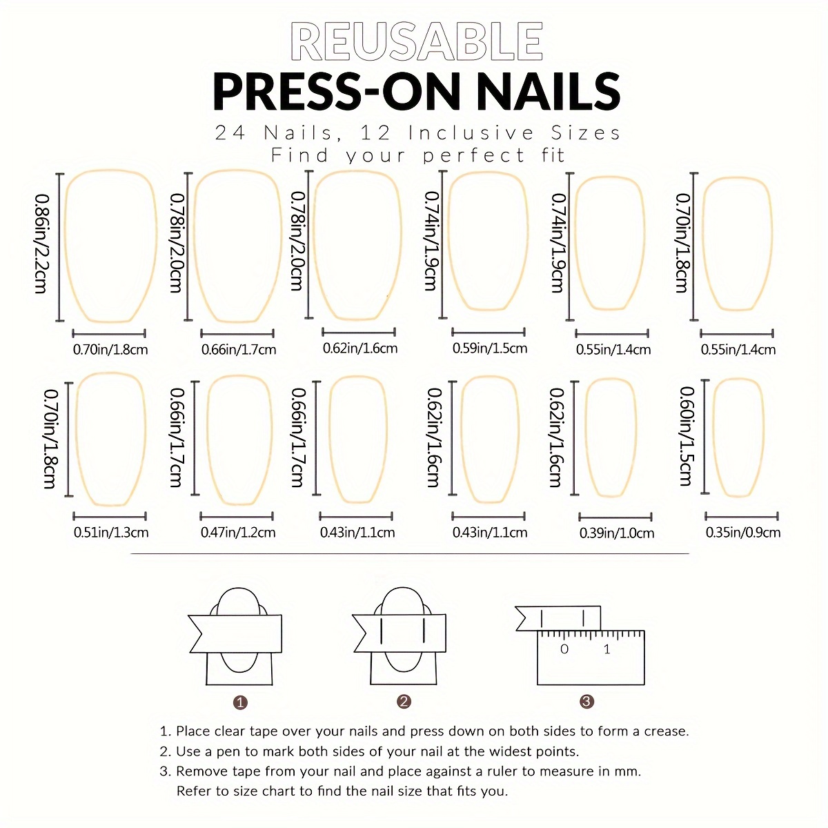 30pcs french burgundy gradient   nails with white   print glitter   design short   press on nails for women   wear prom wedding cute nails wedding accessories glittering accents Product details 6