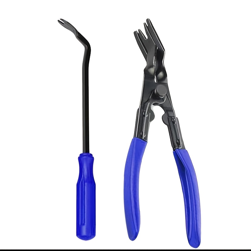 TEMU Car Interior Disassembly Tool, Car Headlight Light Pliers, Used For Disassembling Car Interior Audio, Rubber Buckle, Headlights, Door Panels,