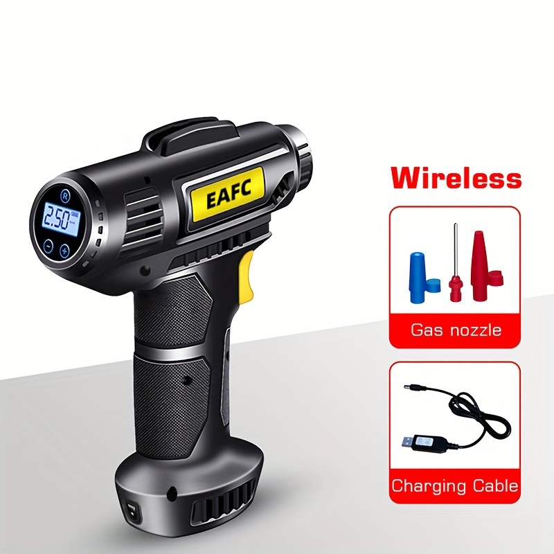 Car Inflator Pump Electric Portable High-power Wireless Refilling
