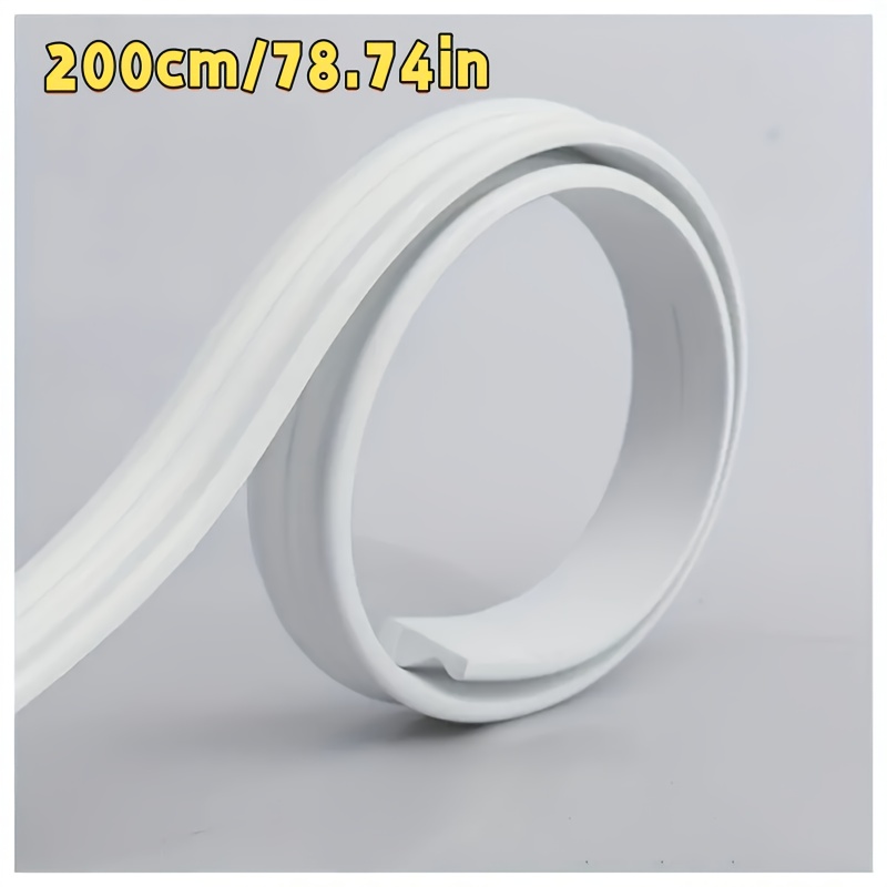 Image of 1pc Self-adhesive Pvc Wall Trim, Wall Decoration Strip, Diy Home Decor Wall Panel Trim, 78.74/39.37 Inches For Tiles, Ceilings, Doors, Cabinets, Mirrors.