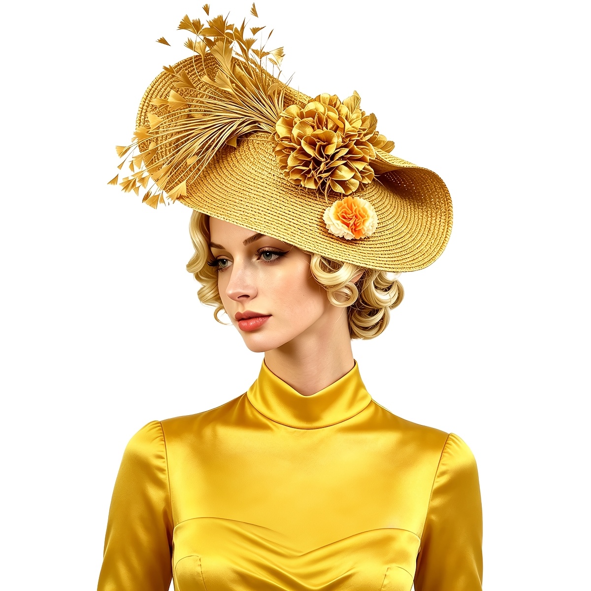 French Banquet Headpiece for Wedding Bride