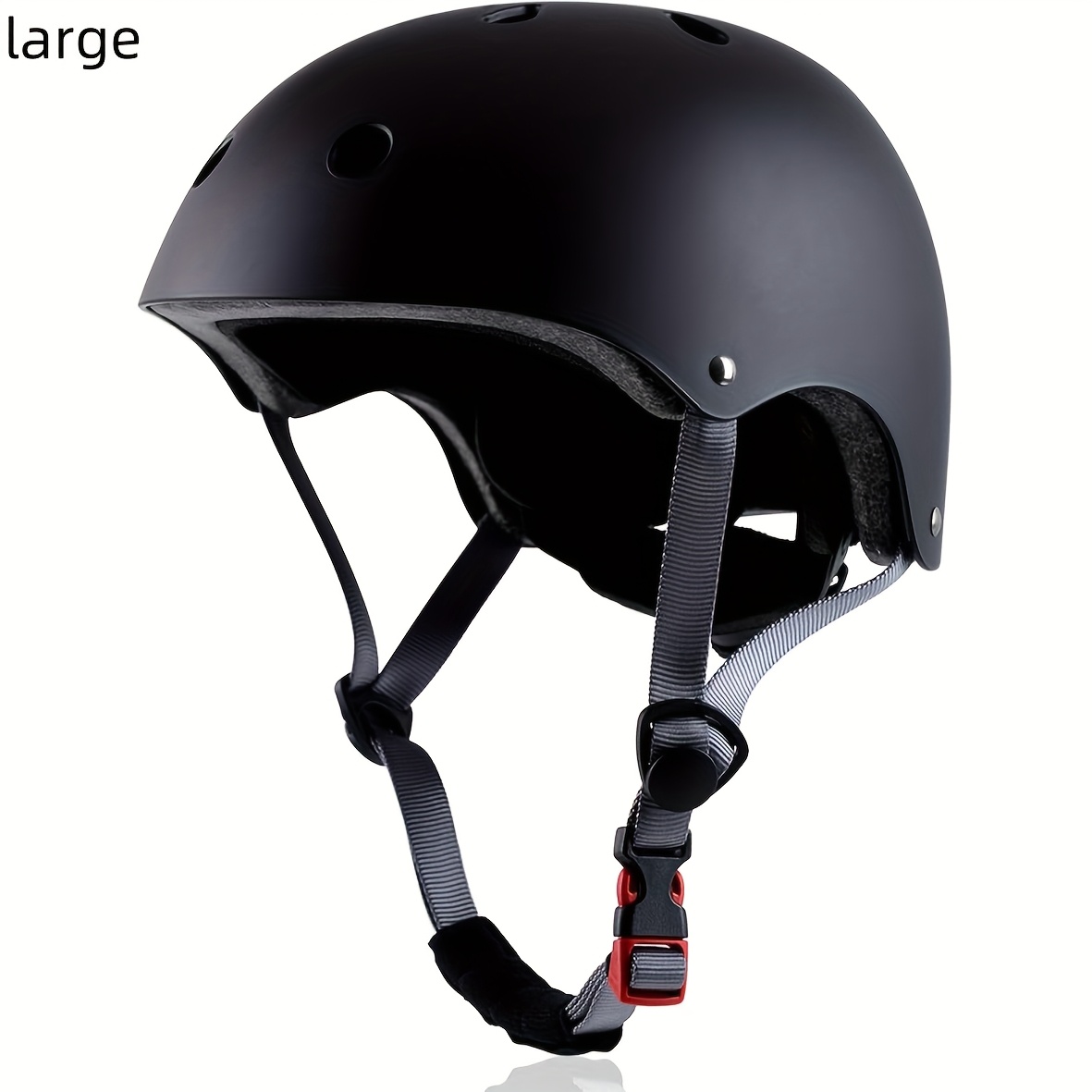 TEMU Stylish And Cool Helmet, Adjustable Size Helmet, Men's Helmet, Women's Helmet, Halloween, Christmas Gift, Birthday Gift, Paintable Helmet,