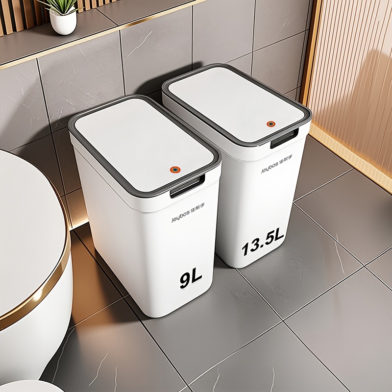 Joybos, Cubo de Basura de Gran Capacidad con Accionamiento a Empuje, Cubo de Basura con...