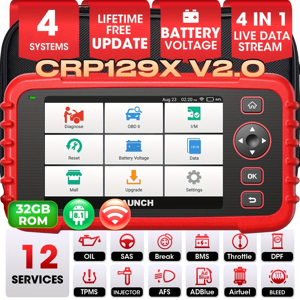 launch crp129x v2 0 vehicle diagnostics - Temu