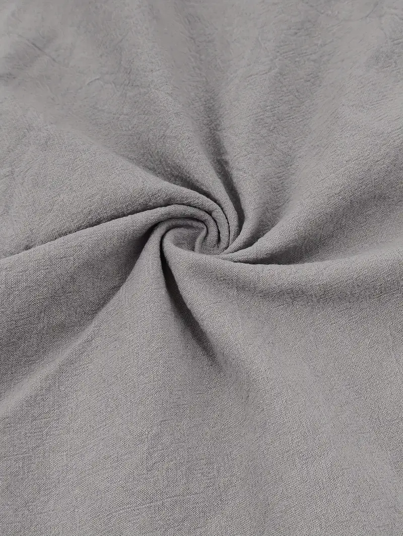 mens elegant linen v neck long sleeve t shirt with cross strap detail breathable regular fit for casual outdoor evening wear spring summer fall versatile top casual wear tee tshirt linen fabric t shirts Product details 38