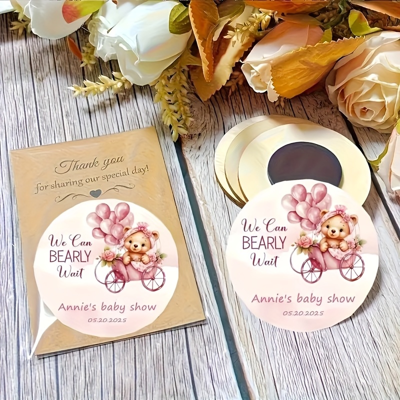 Custom Wooden Fridge Magnets for Party Decor