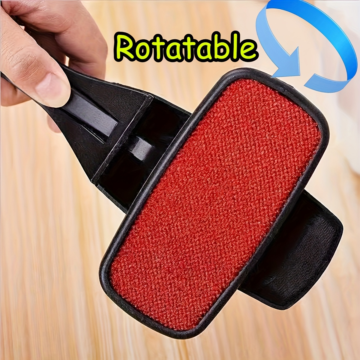 

Reusable Lint & Pet Hair Remover Brush - Electrostatic, No-battery Needed For Clothes, Sofas, Furniture & Carpets