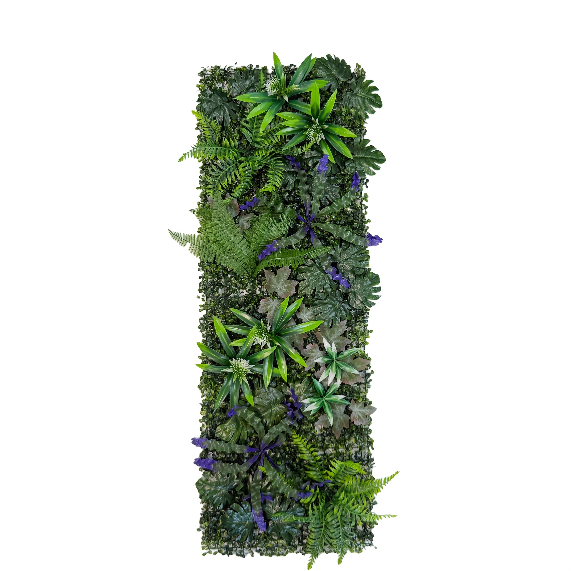 Image of 40×120cm Artificial Faux Greenery Wall, Realistic High-end Plastic Plant Wall, Suitable For Home Decoration And Holiday Decor