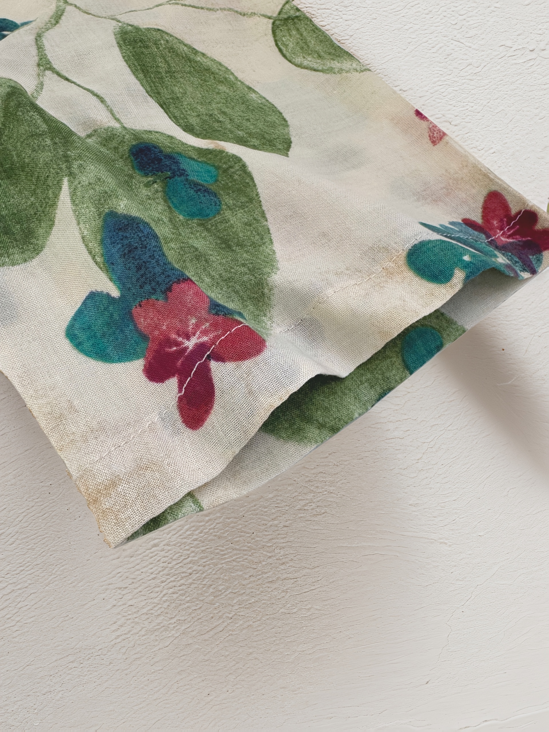 Women's Elegant Versatile Vintage Cheongsam Spring/Summer Short Sleeve Floral Print Dress