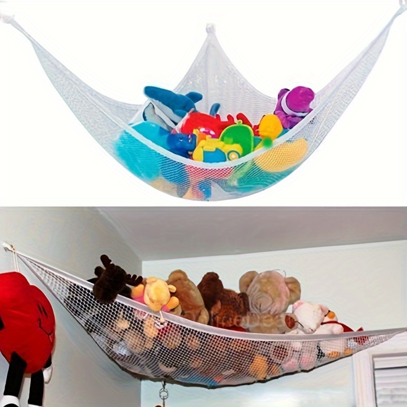 Stuffed Animal Net Hammock Macrame Hanging Net Hammock - Temu