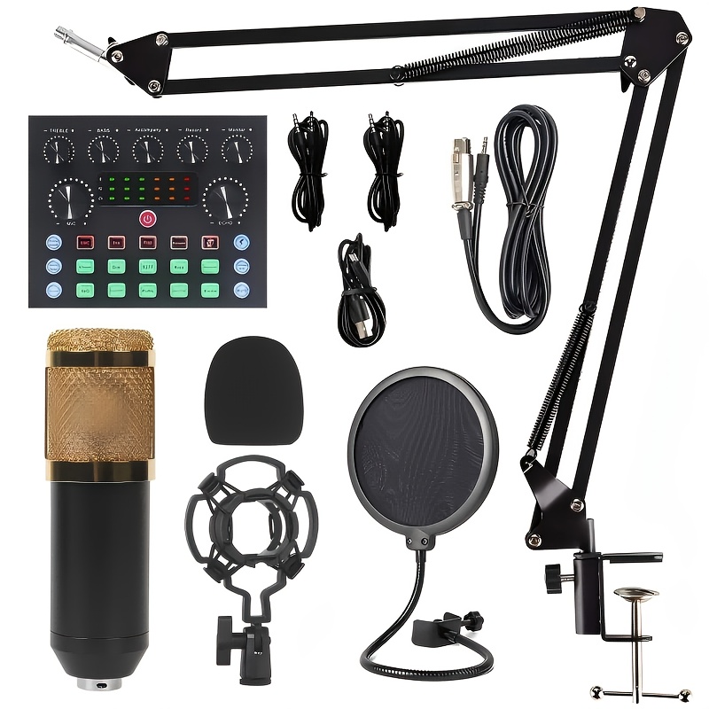     Live   - Professional Recording   with Pre-  Speakers, MIDI Controller, Headset & Monitoring Speakers | USB/Battery Powered for Voice Recording, YouTube, Twitch & Live Streaming