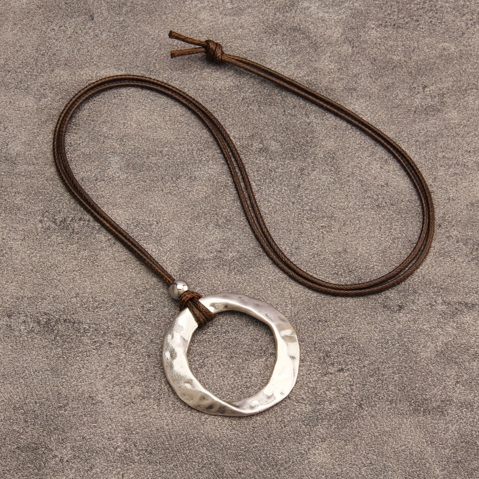 Twisted Pendant Necklace, Couple's Gift