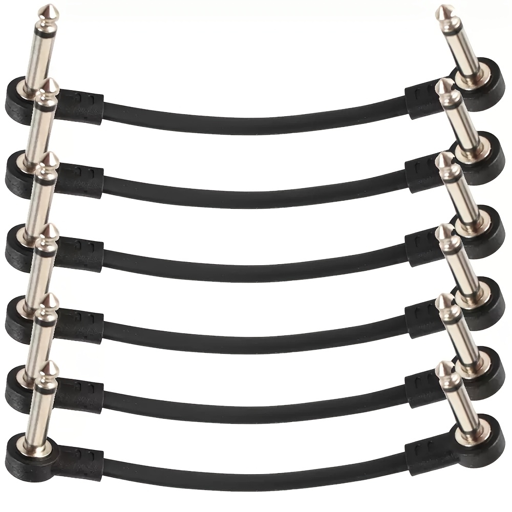 TEMU Guitar Effects Pedal Cables Multieffects Pedal Cables Mono Audio Cables Guitar Accessories Instrument Cables Cables