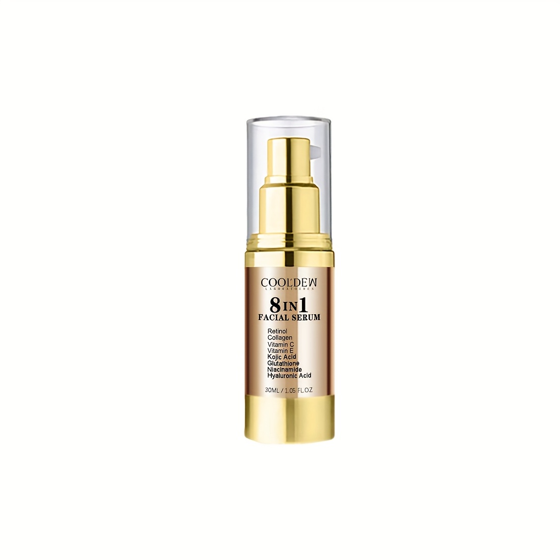 Image of 30ml Facial , Retinol Collagen Hydrating Serum, Contains 8 Complex Ingredients To Deliver Smoother, , And More Moisturized Results For Facial And Neck Skin - A Unisex Hydrating Product