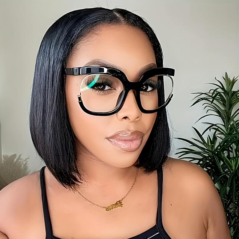 gafas de montura completa y lentes redondos transparentes de estilo y2k para mujeres y hombres - elegantes y de gran tamaño detalles 8