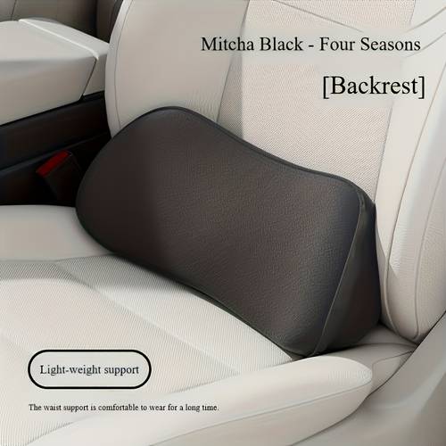 1pc car seat lumbar support cushion with a friendly features firmness and natural reducing fatigue from long periods of sitting to create a comfortable easy to a removable