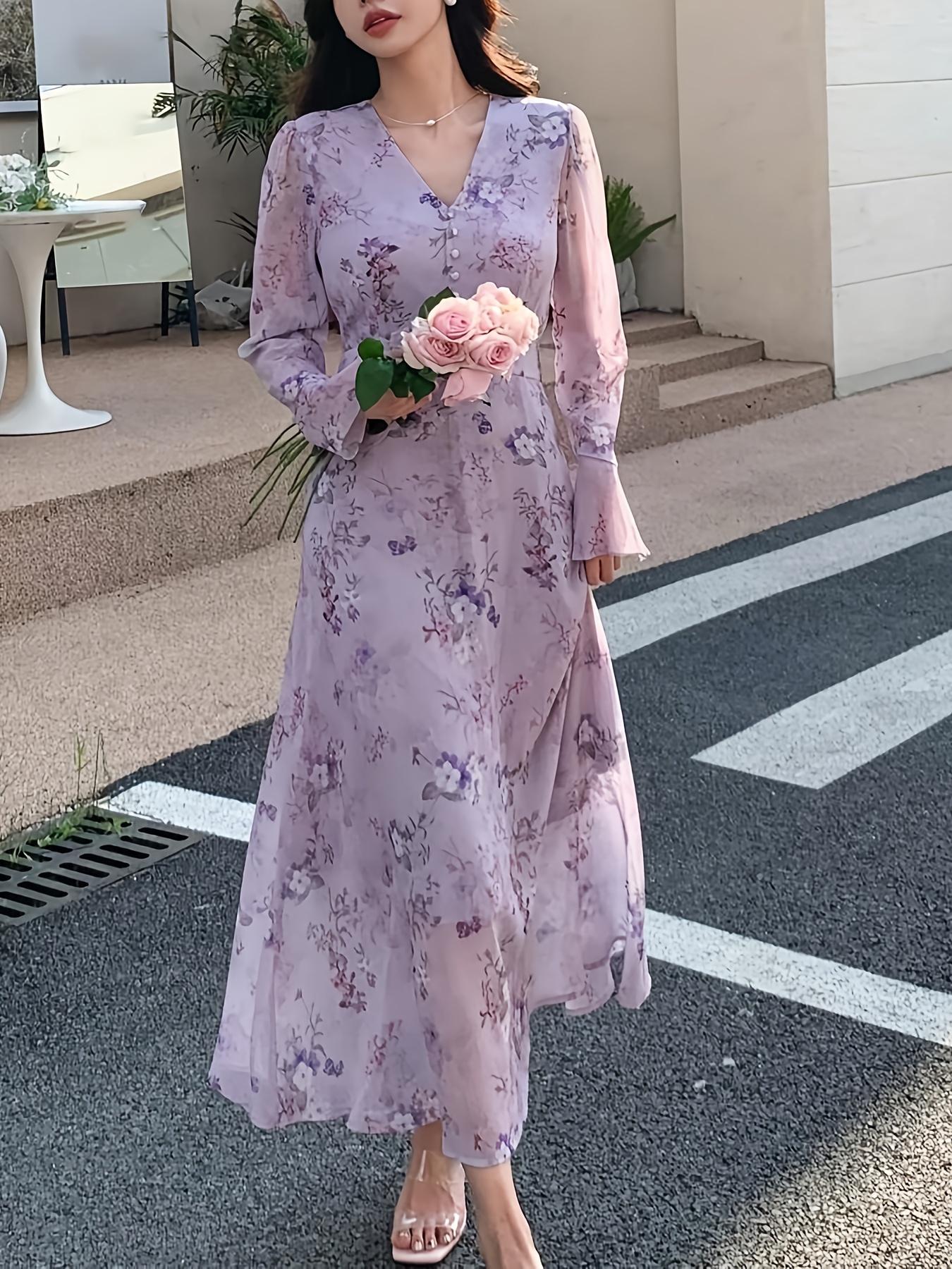 purple dress temu black and purple dress sold on Temu United States