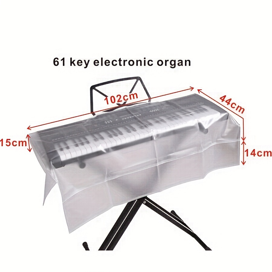 Protective cover of a piano deals keyboard