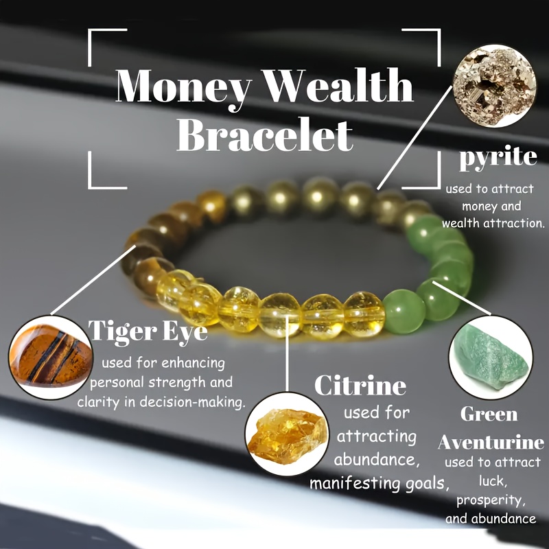 

1pc Money Wealth Bracelet For Loved 1