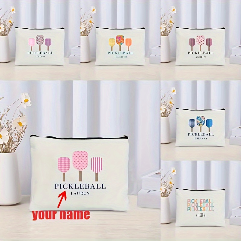 

Customizable Pickleball Cosmetic - Personalized Pouches For , , Class - Unscented, Organizer - Order