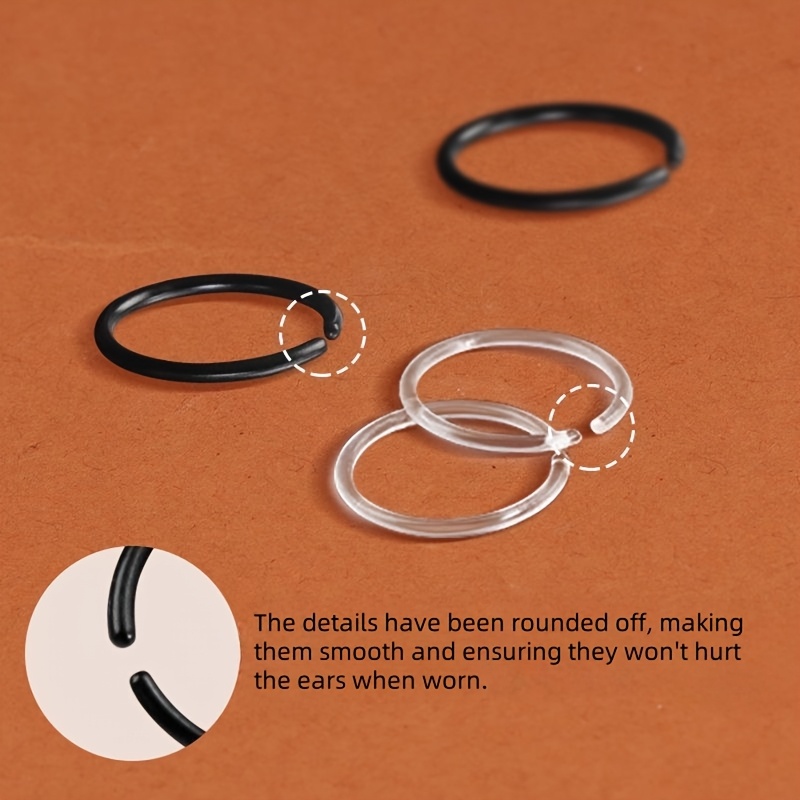 30pc Random Round Earrings Set, Anti Allergy Resin