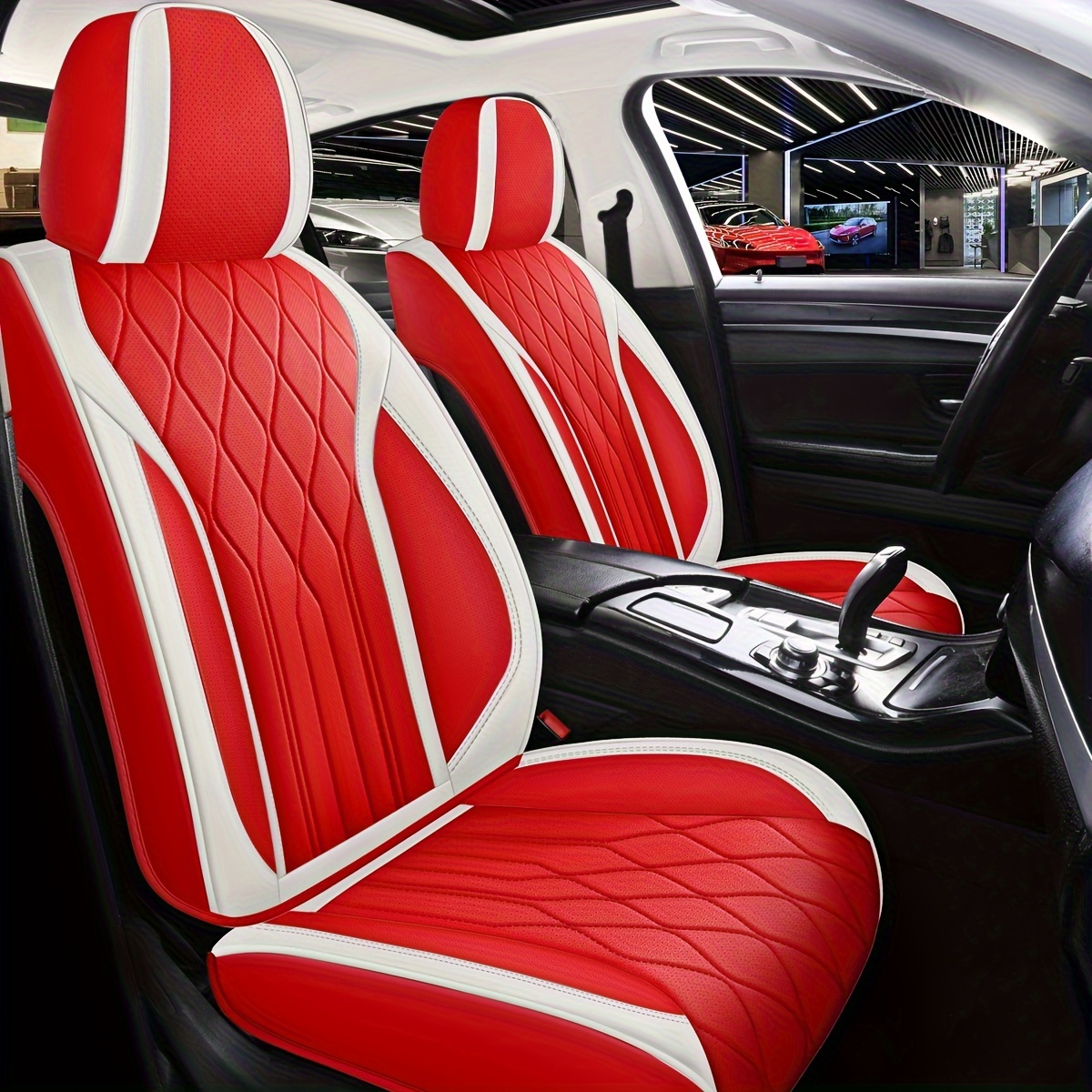 Red rain on sale seat covers