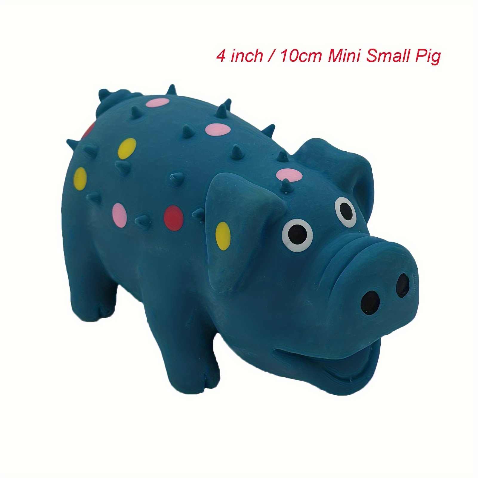 Rubber pig dog outlet toy