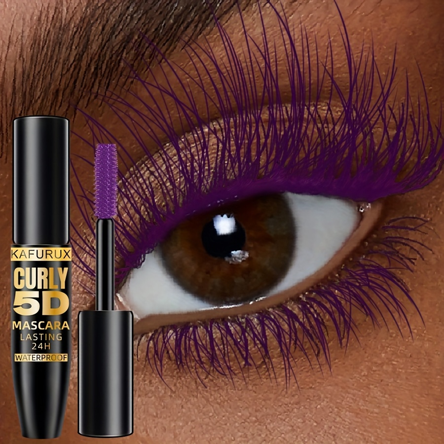 Eye Makeup, Color Mascara, Waterproof, Spring And Summer Elegant , Portable Travel Makeup, Sweatproof, Lasting , Long And , Up, Suitable For Beginner