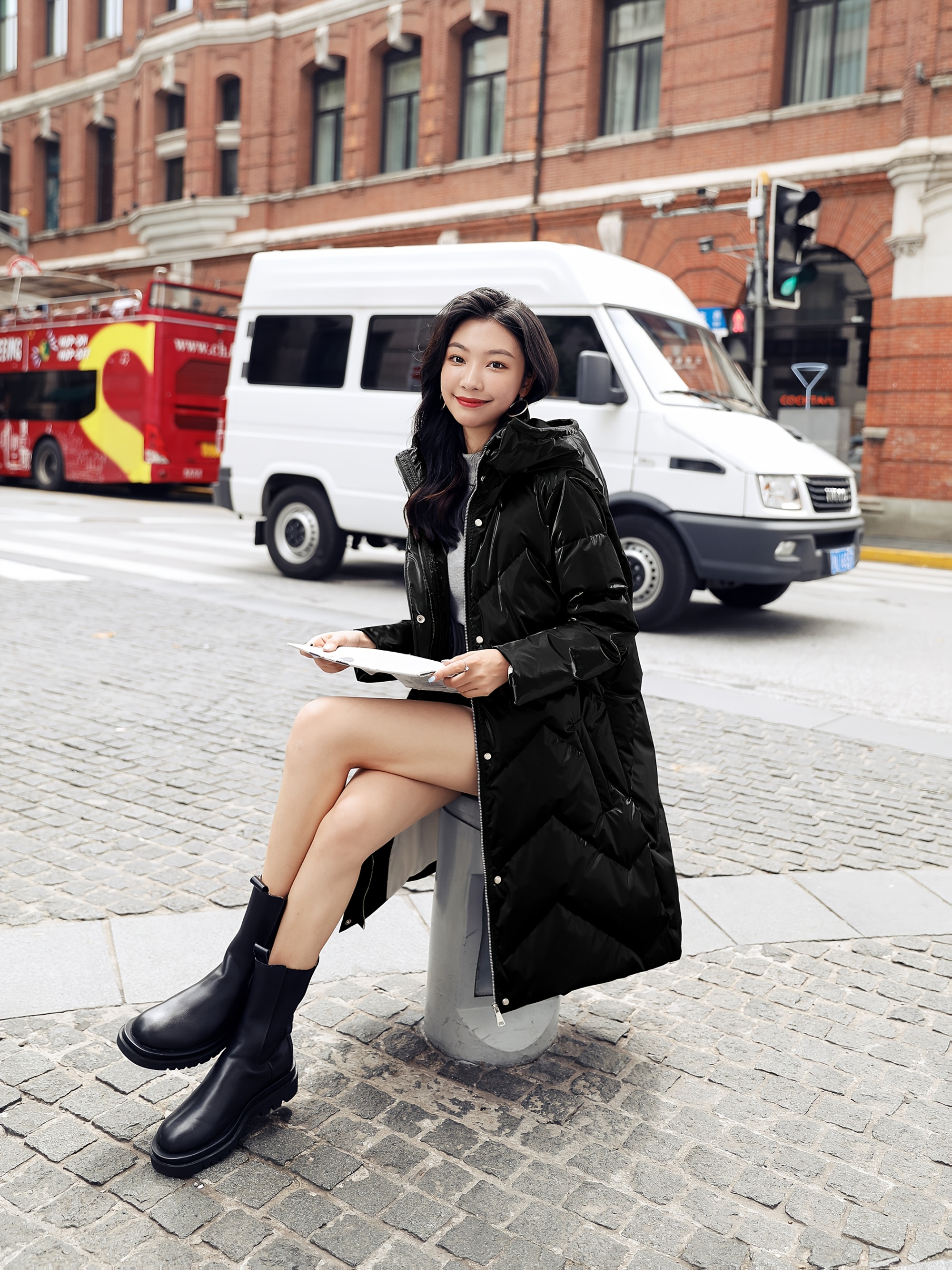 invernale e elegante donna cintura giacca Temu Italy