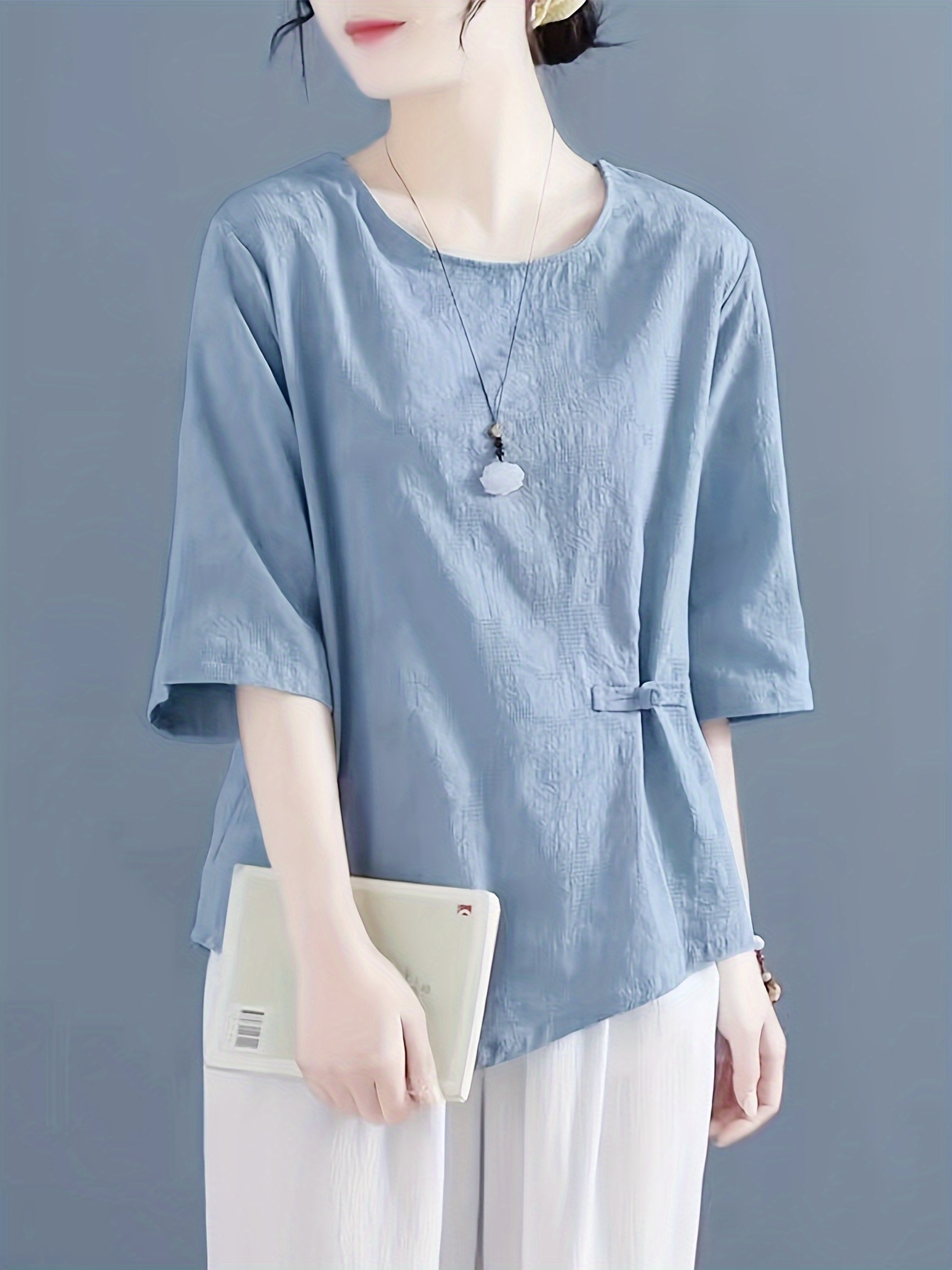 nuovo stile cinese cinese tang suit camicia Temu Italy