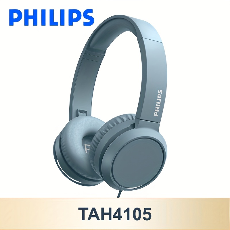 Tah4105 Portable Headphones With Noise Isolation & Dynamic Suitable For Gaming, Closed-ear Earphones, Lightweight, High-elastic Ear Cushions, /podcast Compatible For Pc, Tablet, Smartphone