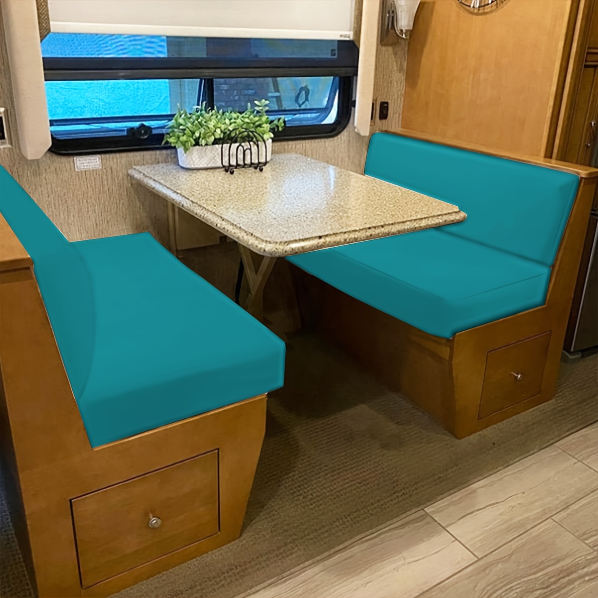 Couch Rv Dining Booth Cushions Camper Dinette Cushion Covers