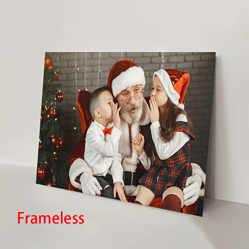 Custom Baby Photo Canvas Print - Frameless Wall Art