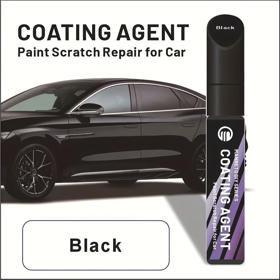 1pc Pen - 10 Colors Car Repair Kit, Suitable For Quick Scratch Restoration, , One-button Coloring, Plastic Container, Liquid Formula, Perfect For Car