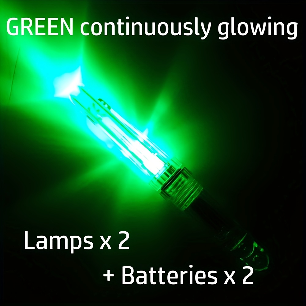 TEMU Pack de 2 Lumières d'Appât à Haute Intensité Économiques en Énergie