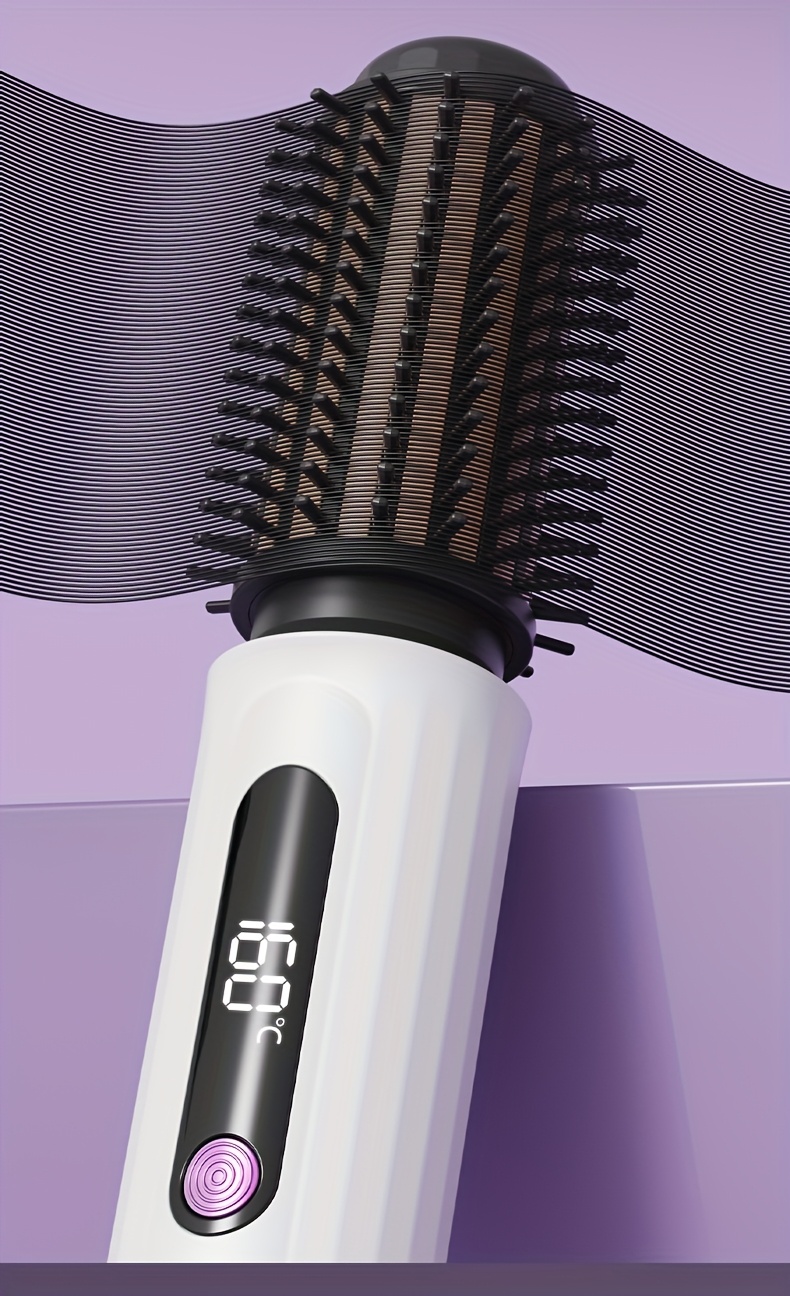 Nieuwe USB Oplaadbare Grensoverschrijdende 2-in-1 LCD Display Krultang en Stijltang, Dual-Use Draadloos Draagbaar Elektrisch Haarstyling Gereedschap voor Stijlen en Krullen