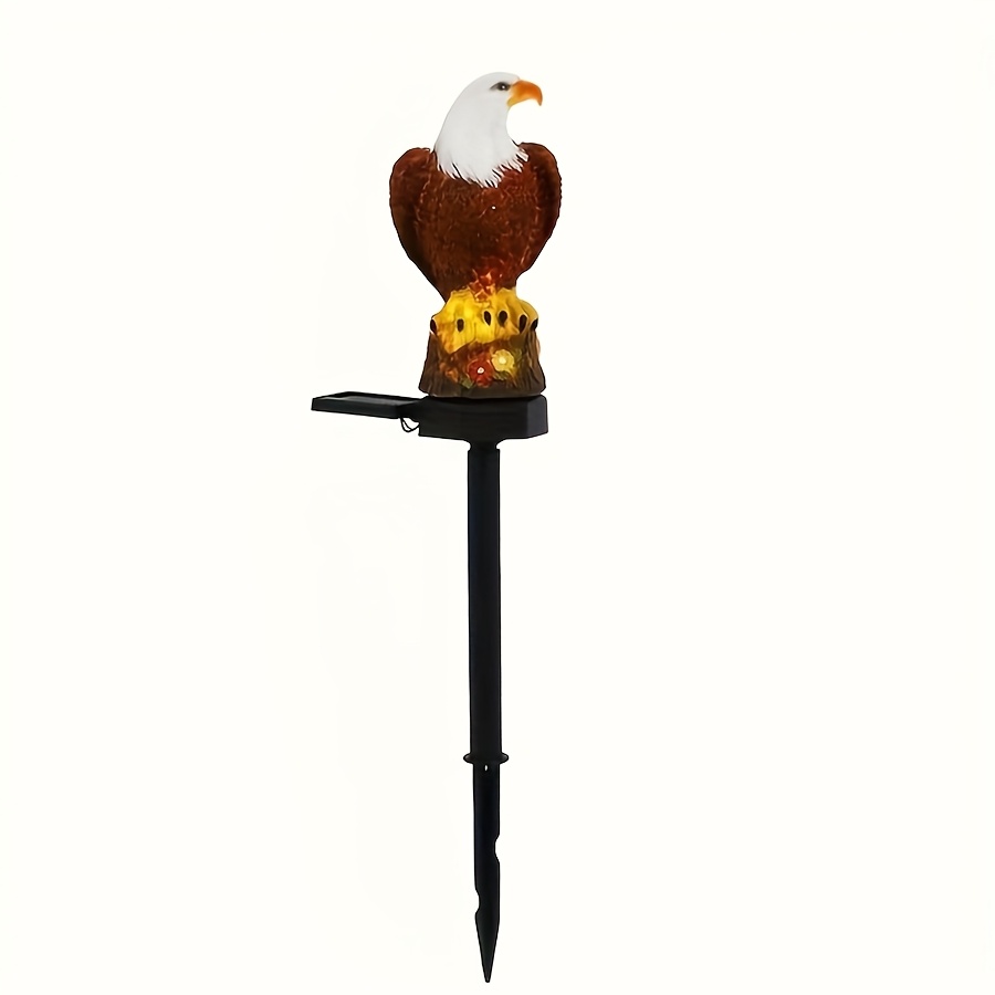 Image of Solar Eagle Shaped Light - Led Outdoor Statue Light, Decorative Landscape Light, Solar Garden Light, Outdoor Lawn Light For Yard, Garden, Lawn, And Festival Decorations