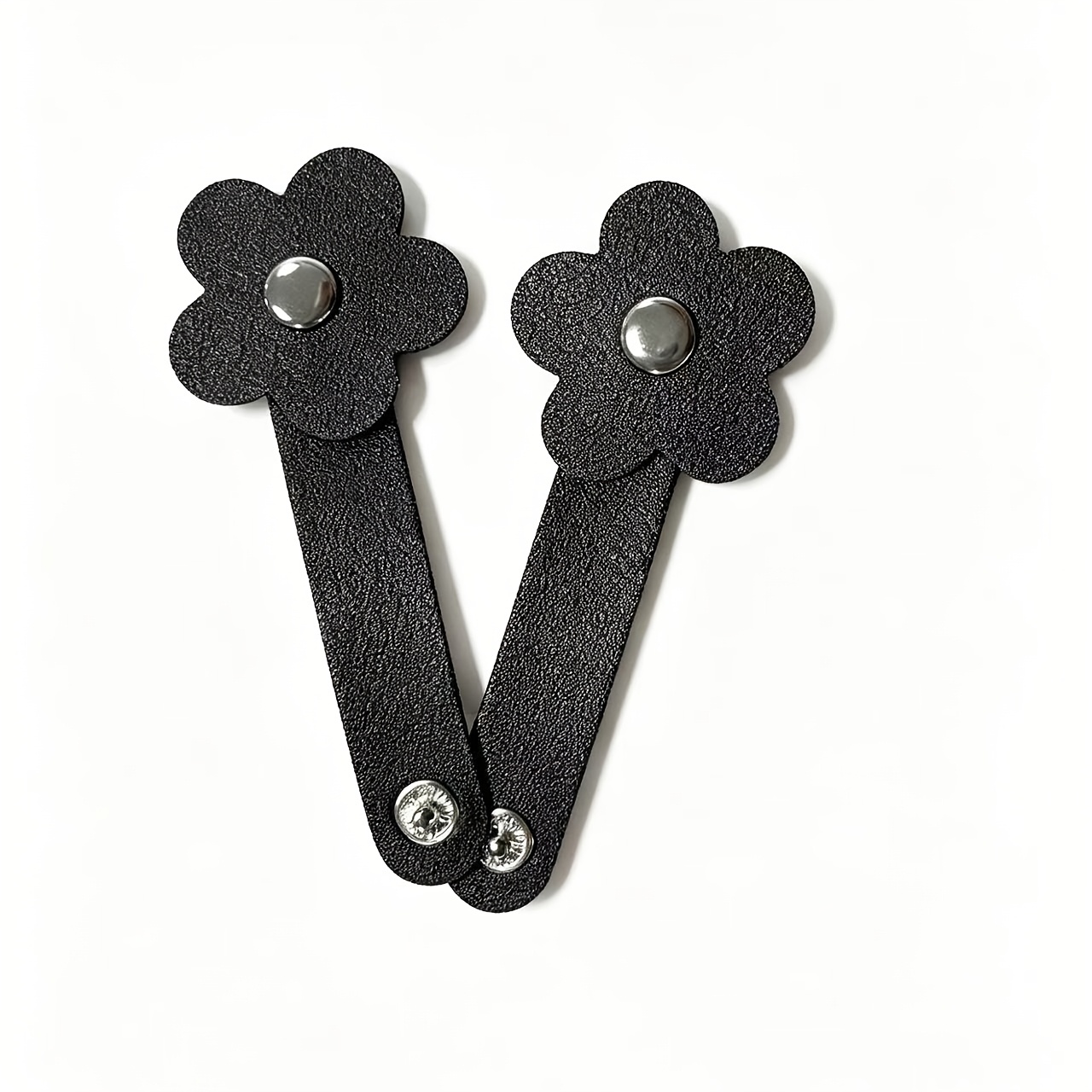 2pcs Flower Shaped Data Cable Storage Guide, Reusable