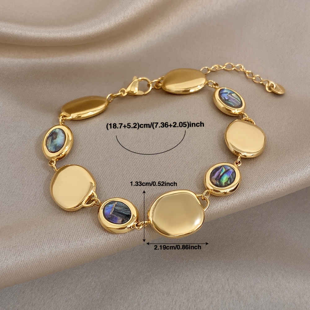 Unique Interlocking Chains Stainless Steel Bracelet