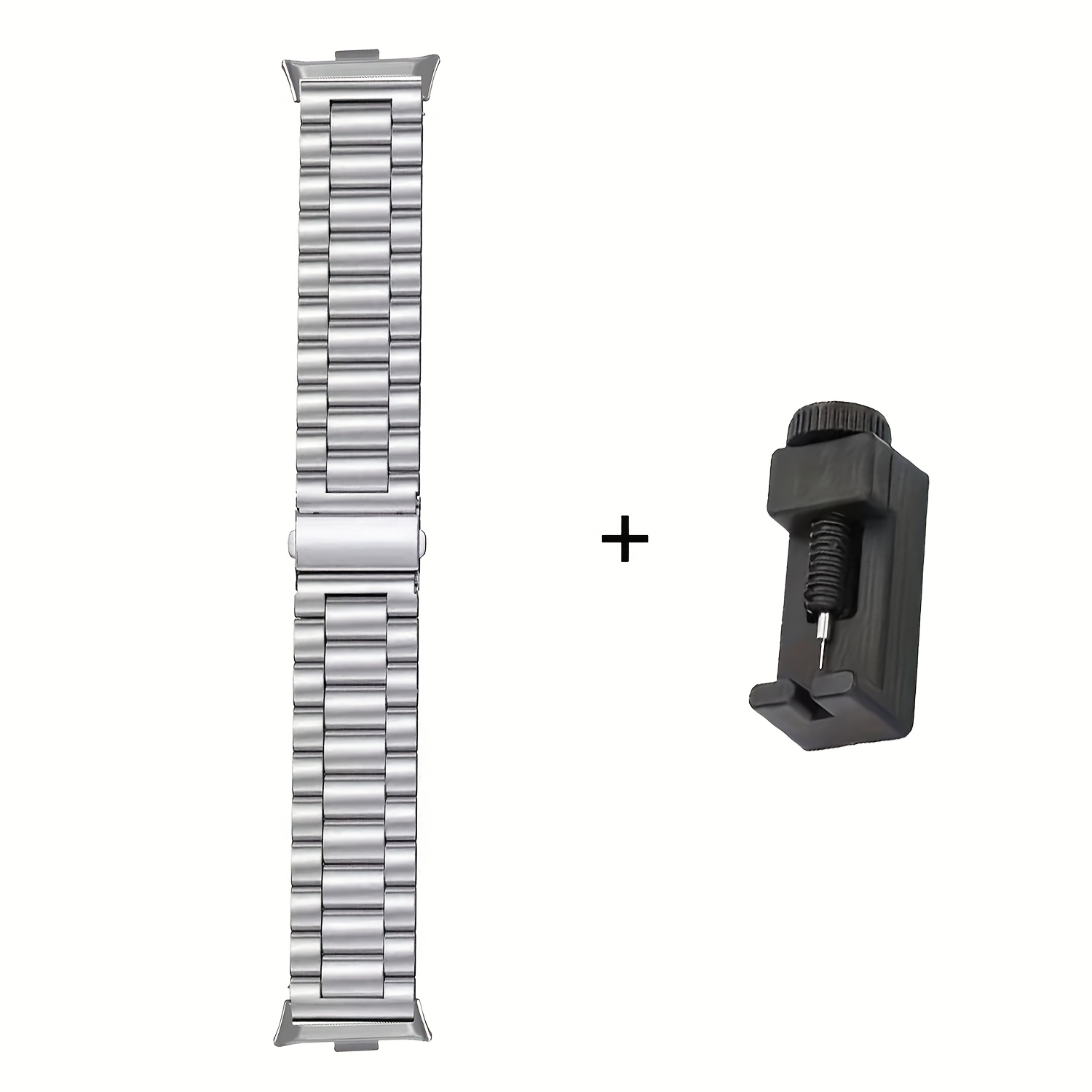 TEMU Correa de metal para Redmi Watch 6 5, pulsera de repuesto de acero inoxidable para 9 Pro, accesorio de pulsera para Redmi Watch 4, para hombres,