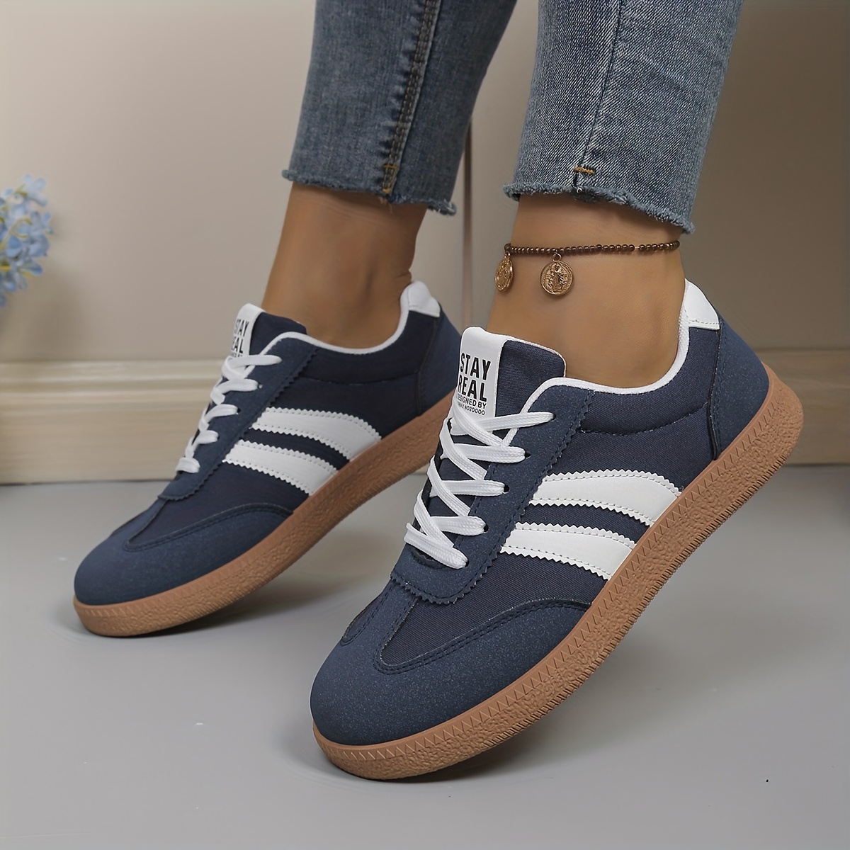TEMU Zapatillas Casuales de Moda Nueva para Mujer