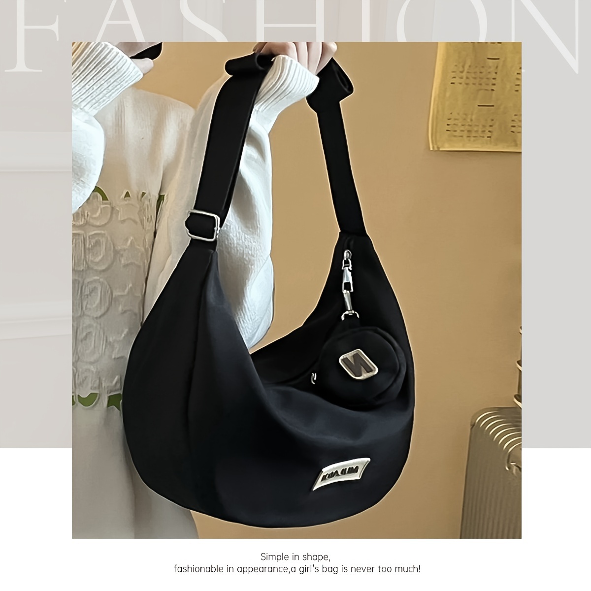 

Crossbody Bag Bag Bag Shoulder Bag Unisex Removable Small Detachable For