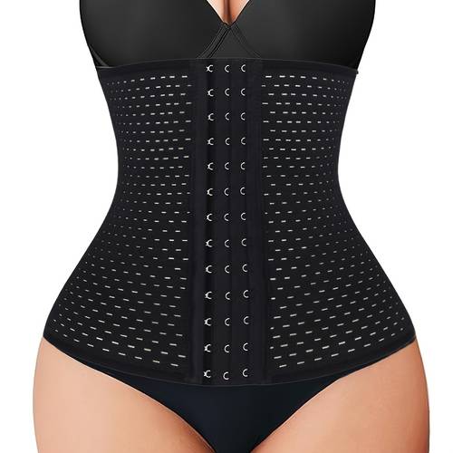 belly control waist cincher breathable body shaper for burning and postpartum tummy